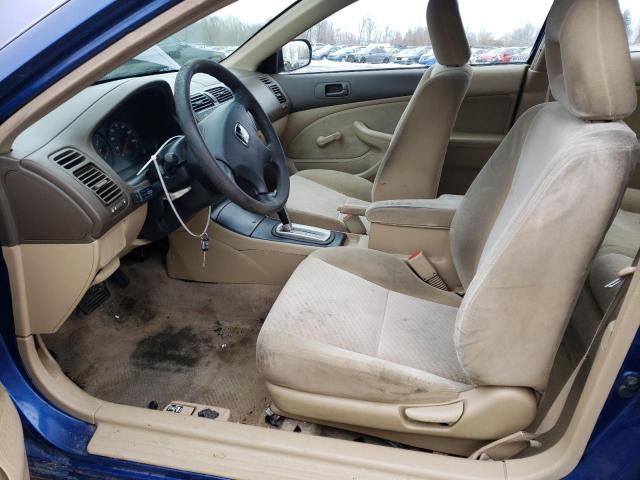 1HGEM22154L022853 - 2004 HONDA CIVIC DX VP Mavi foto 7