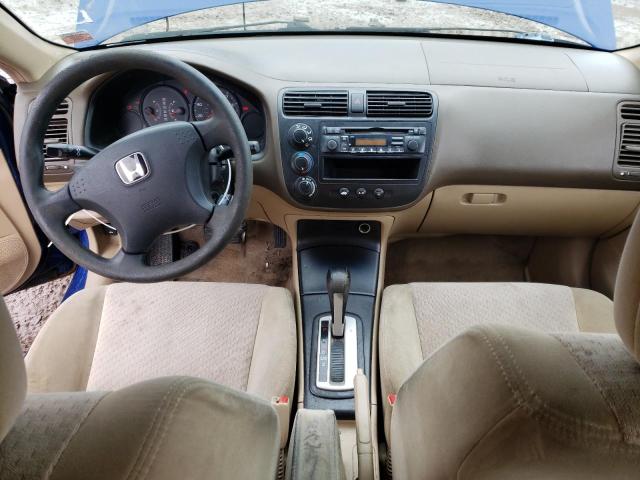 1HGEM22154L022853 - 2004 HONDA CIVIC DX VP Mavi foto 8
