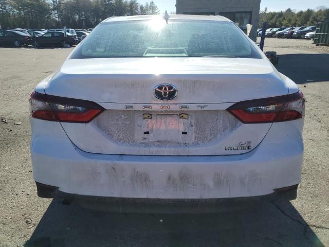 4T1H31AK9NU587066 - 2022 TOYOTA CAMRY LE WHITE photo 6