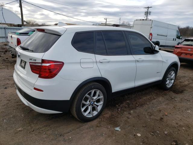 5UXWX7C52E0E81741 - 2014 BMW X3 XDRIVE35I WHITE photo 3