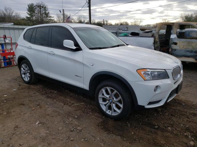 5UXWX7C52E0E81741 - 2014 BMW X3 XDRIVE35I WHITE photo 4