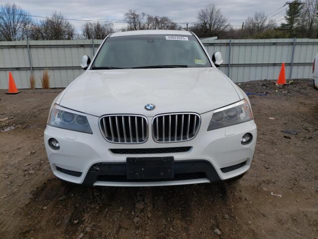 5UXWX7C52E0E81741 - 2014 BMW X3 XDRIVE35I WHITE photo 5