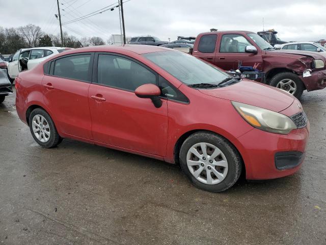 KNADM4A3XF6491198 - 2015 KIA RIO LX RED photo 4