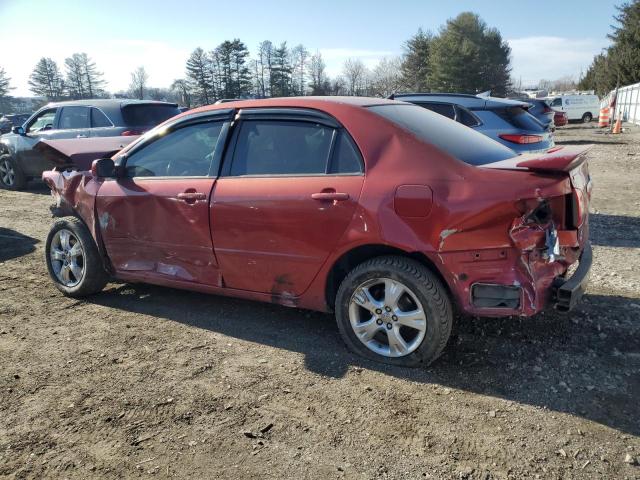 2T1BY30E85C425719 - 2005 TOYOTA COROLLA XRS RED photo 2