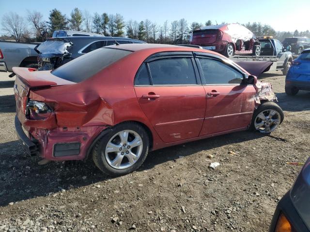 2T1BY30E85C425719 - 2005 TOYOTA COROLLA XRS RED photo 3