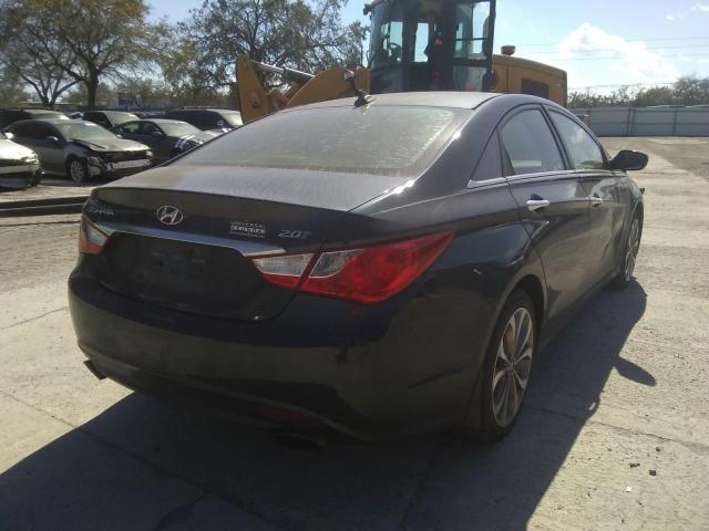 5NPEC4AB6DH795665 - 2013 HYUNDAI SONATA SE CHARCOAL photo 3