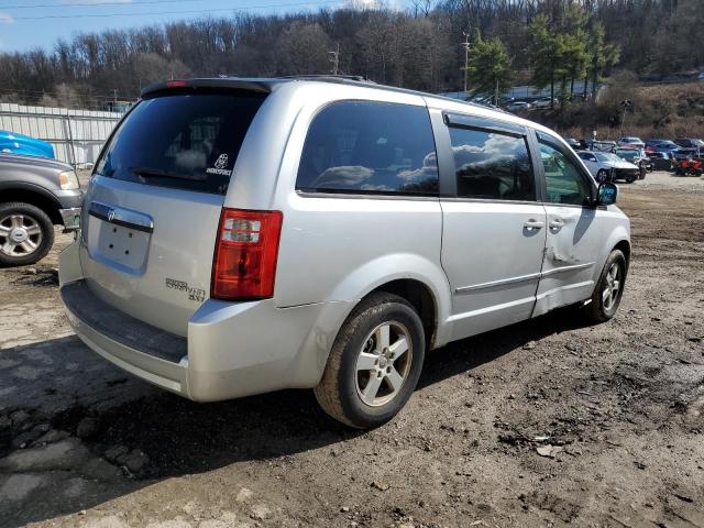 2D4RN5DX1AR145667 - 2010 DODGE GRAND CARA SXT SILVER photo 3