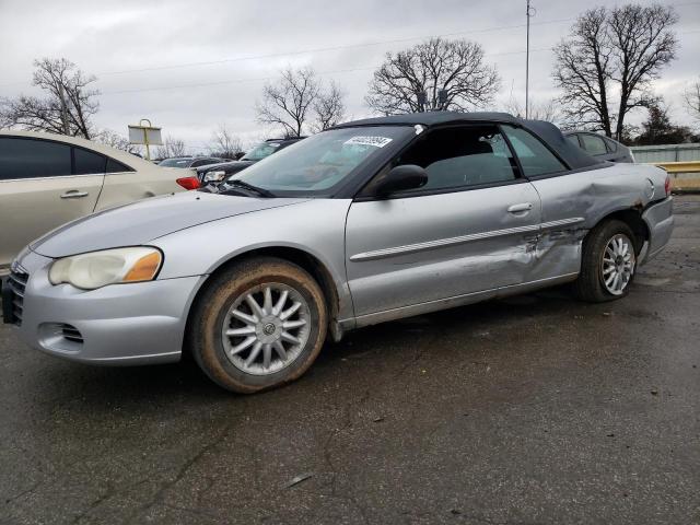 1C3EL75R04N303144 - 2004 CHRYSLER SEBRING GTC SILVER photo 1