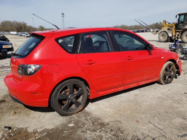 JM1BK343671744019 - 2007 MAZDA 3 HATCHBACK RED photo 3