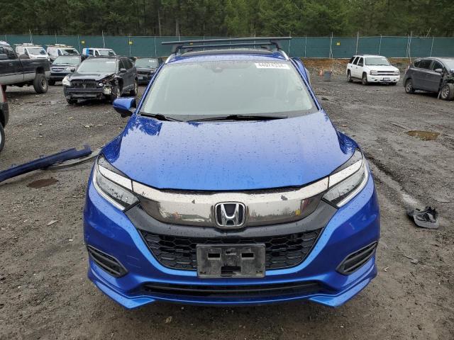 3CZRU6H95KM708403 - 2019 HONDA HR-V TOURING BLUE photo 5