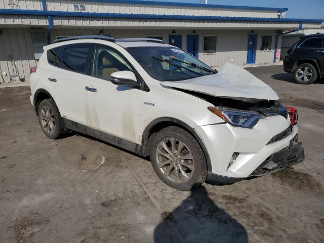 JTMDJREV5GD043405 - 2016 TOYOTA RAV4 HV LIMITED WHITE photo 4