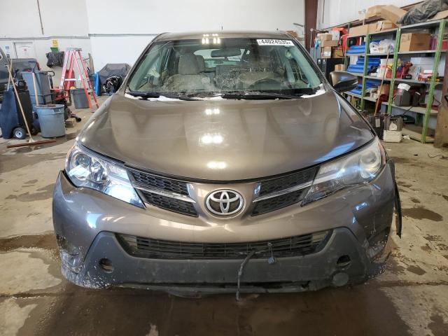 2T3ZFREV3DW004088 - 2013 TOYOTA RAV4 LE BROWN photo 5