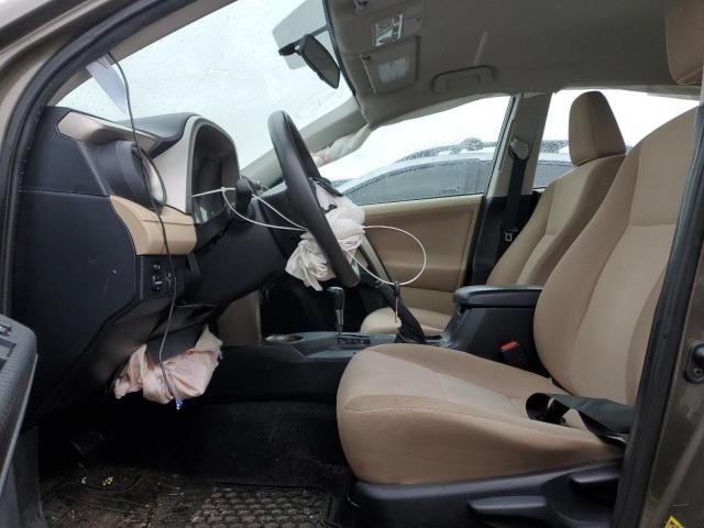2T3ZFREV3DW004088 - 2013 TOYOTA RAV4 LE BROWN photo 7