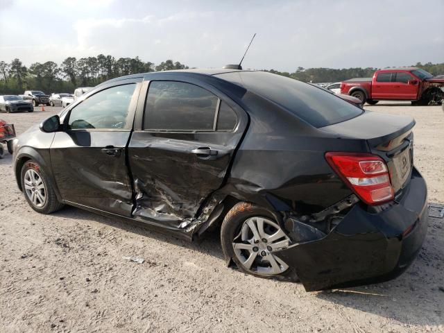 1G1JB5SH2J4101221 - 2018 CHEVROLET SONIC LS BLACK photo 2