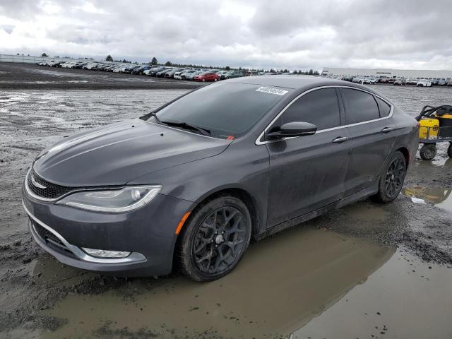 1C3CCCEG7FN585719 - 2015 CHRYSLER 200 C GRAY photo 1