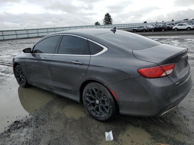 1C3CCCEG7FN585719 - 2015 CHRYSLER 200 C GRAY photo 2