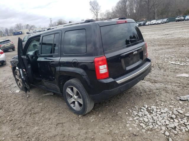 1C4NJPFA5HD209346 - 2017 JEEP PATRIOT LATITUDE BLACK photo 2