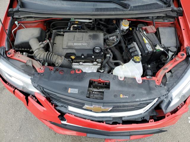 1G1JG6SB7L4124421 - 2020 CHEVROLET SONIC RED photo 11