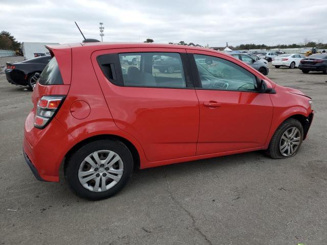 1G1JG6SB7L4124421 - 2020 CHEVROLET SONIC RED photo 3