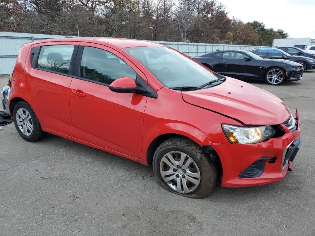 1G1JG6SB7L4124421 - 2020 CHEVROLET SONIC RED photo 4