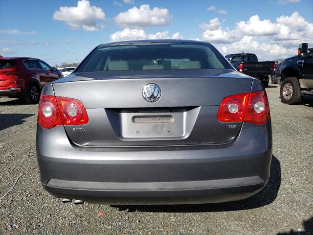 3VWRT71K26M704159 - 2006 VOLKSWAGEN JETTA TDI GRAY photo 6