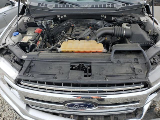 1FTFX1E53JKE84039 - 2018 FORD F150 SUPER CAB SILVER photo 11