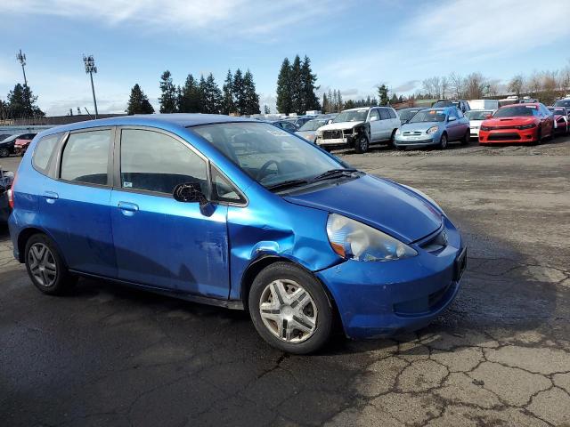 JHMGD37488S067618 - 2008 HONDA FIT BLUE photo 4