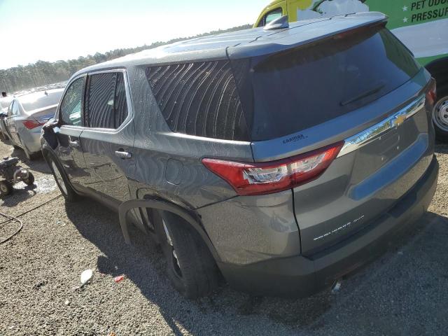 1GNEVFKW6KJ255722 - 2019 CHEVROLET TRAVERSE LS GRAY photo 2