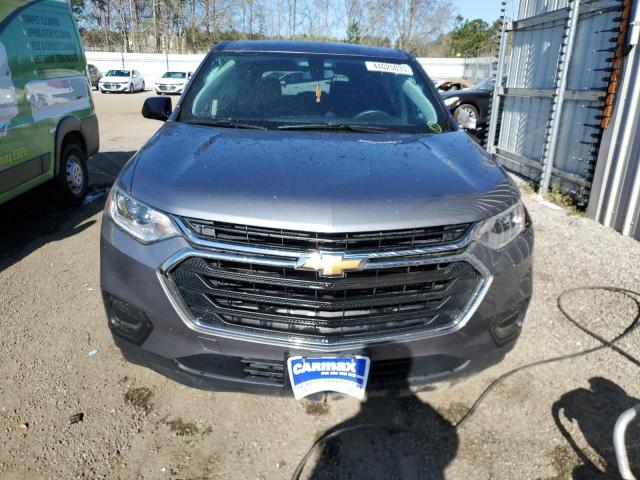 1GNEVFKW6KJ255722 - 2019 CHEVROLET TRAVERSE LS GRAY photo 5