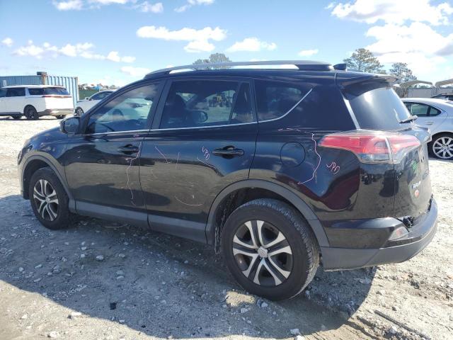 2T3ZFREVXHW326555 - 2017 TOYOTA RAV4 LE BLACK photo 2