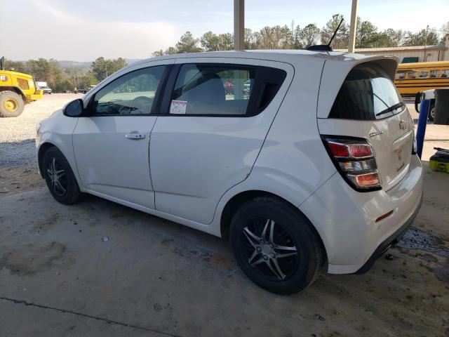 1G1JG6SB0L4130853 - 2020 CHEVROLET SONIC WHITE photo 2