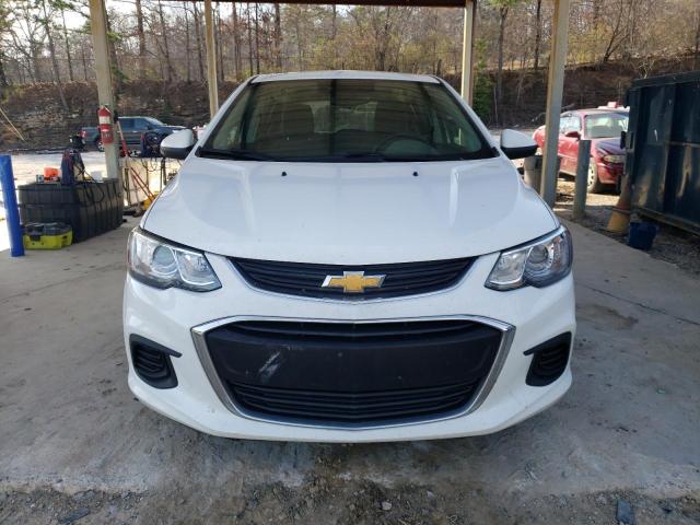 1G1JG6SB0L4130853 - 2020 CHEVROLET SONIC WHITE photo 5