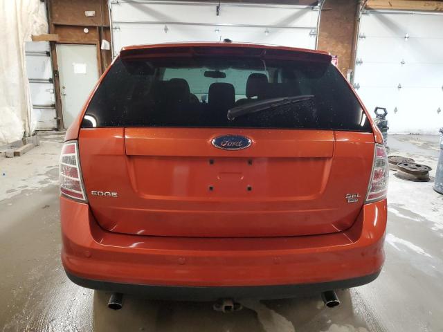 2FMDK49C67BB43362 - 2007 FORD EDGE SEL PLUS ORANGE photo 6