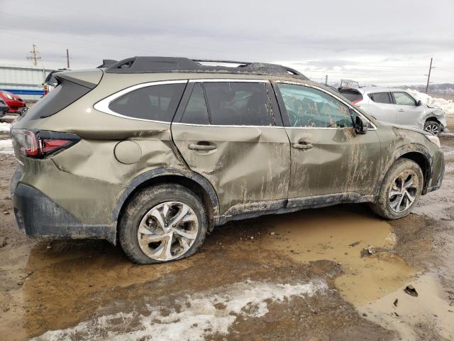 4S4BTANC7L3109126 - 2020 SUBARU OUTBACK LIMITED GREEN photo 3