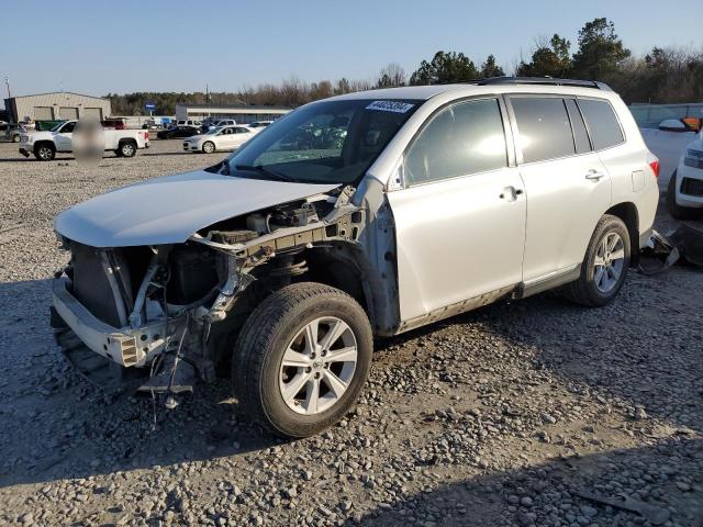 5TDZK3EH1DS132950 - 2013 TOYOTA HIGHLANDER BASE WHITE photo 1