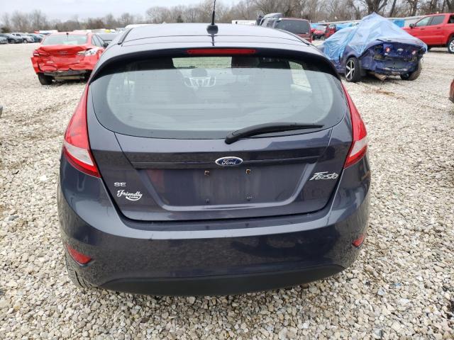 3FADP4EJ0CM136951 - 2012 FORD FIESTA SE BLUE photo 6