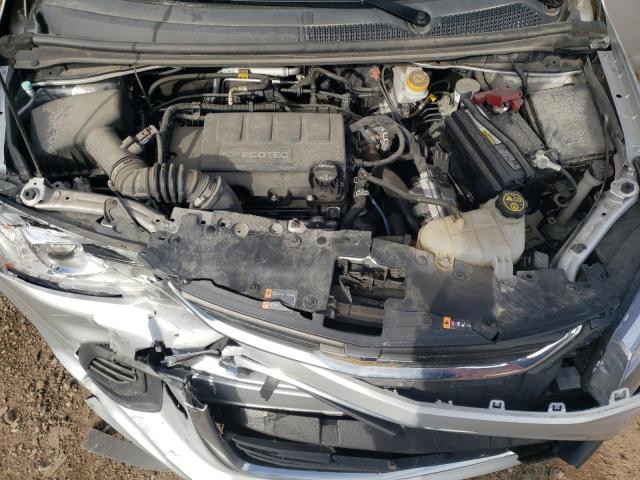 1G1JG6SB9L4124047 - 2020 CHEVROLET SONIC SILVER photo 11