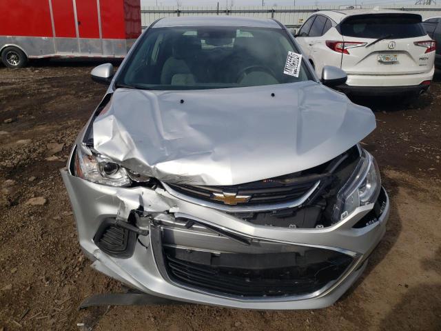 1G1JG6SB9L4124047 - 2020 CHEVROLET SONIC SILVER photo 5