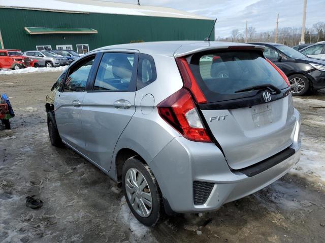 3HGGK5G57FM740918 - 2015 HONDA FIT LX SILVER photo 2