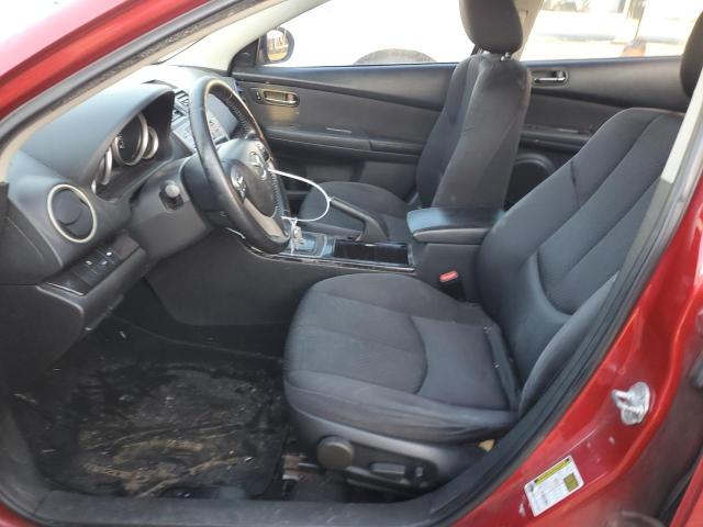 1YVHZ8DH3C5M37175 - 2012 MAZDA 6 I RED photo 7