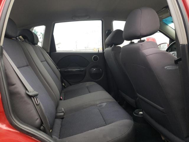 KL1TD666X8B242785 - 2008 CHEVROLET AVEO BASE Qırmızı foto 10