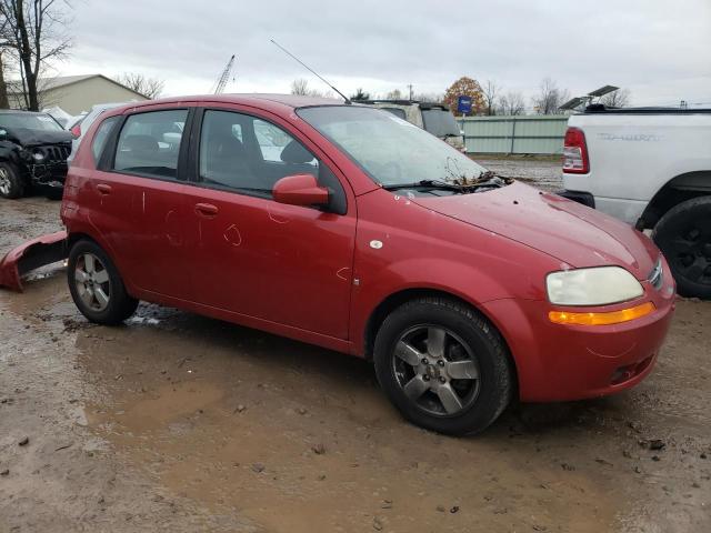 KL1TD666X8B242785 - 2008 CHEVROLET AVEO BASE Qırmızı foto 4