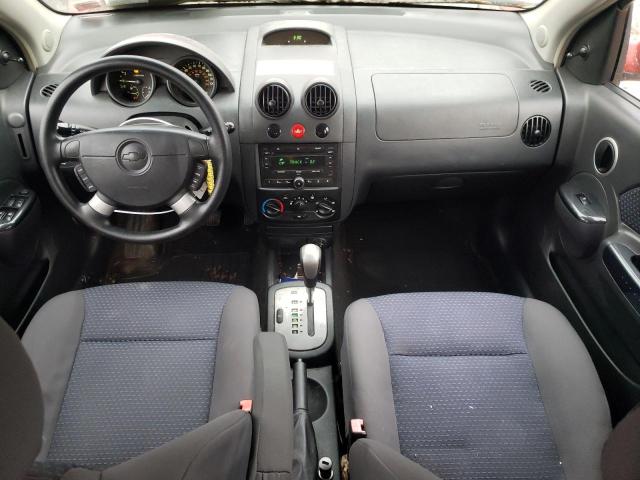 KL1TD666X8B242785 - 2008 CHEVROLET AVEO BASE Qırmızı foto 8