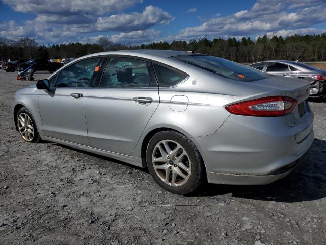 1FA6P0H76G5101635 - 2016 FORD FUSION SE SILVER photo 2