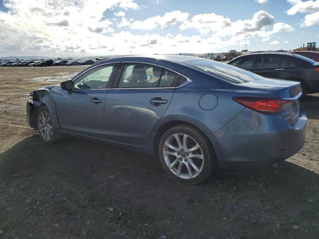 JM1GJ1V58E1103240 - 2014 MAZDA 6 TOURING BLUE photo 2