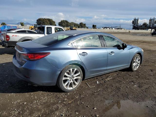 JM1GJ1V58E1103240 - 2014 MAZDA 6 TOURING BLUE photo 3