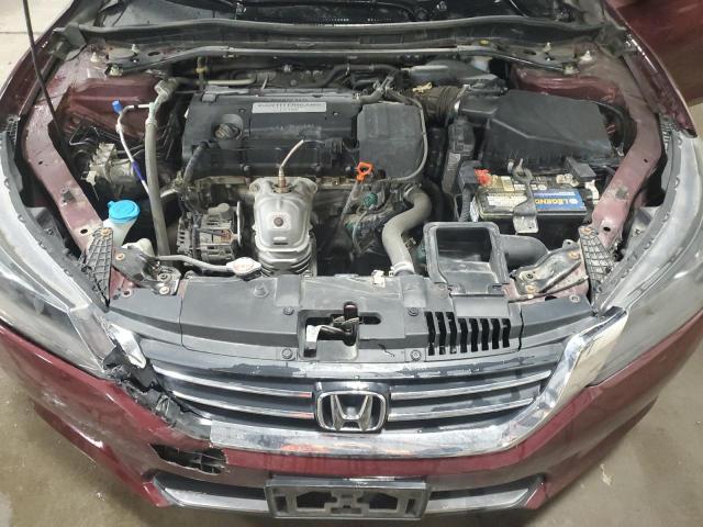 1HGCR2F74FA054019 - 2015 HONDA ACCORD EX MAROON photo 11