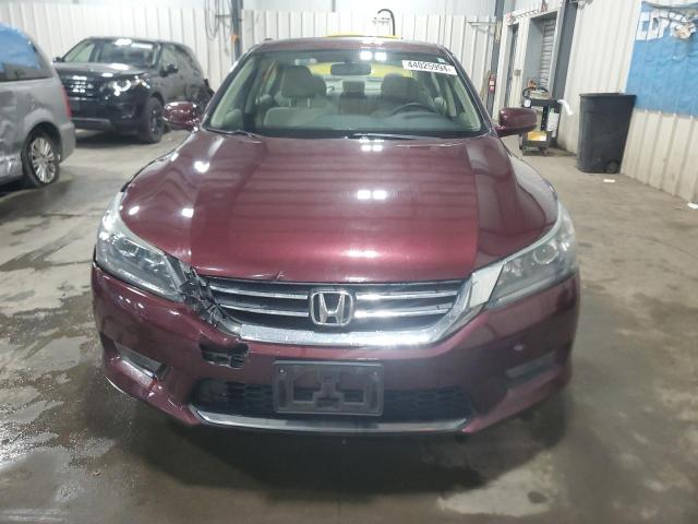 1HGCR2F74FA054019 - 2015 HONDA ACCORD EX MAROON photo 5