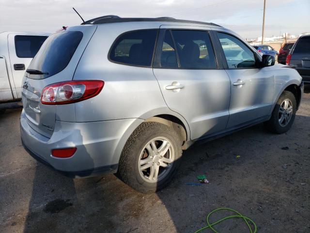 5NMSGDAB6AH351752 - 2010 HYUNDAI SANTA FE GLS SILVER photo 3