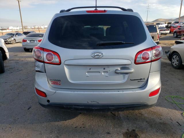 5NMSGDAB6AH351752 - 2010 HYUNDAI SANTA FE GLS SILVER photo 6